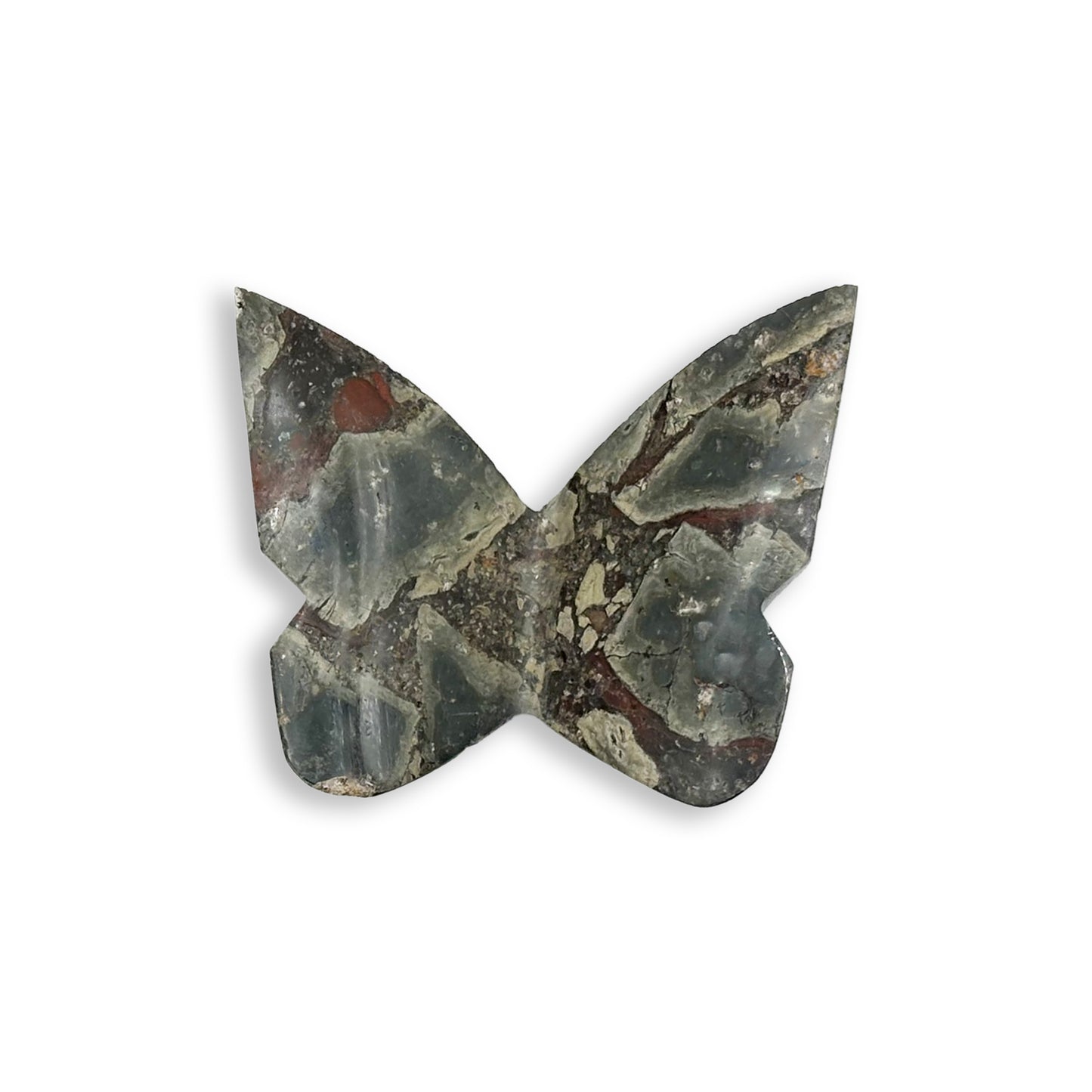 Red Jasper Butterfly Carving Natural Handcrafted Crystal Decor for Home & Gift - RAN556