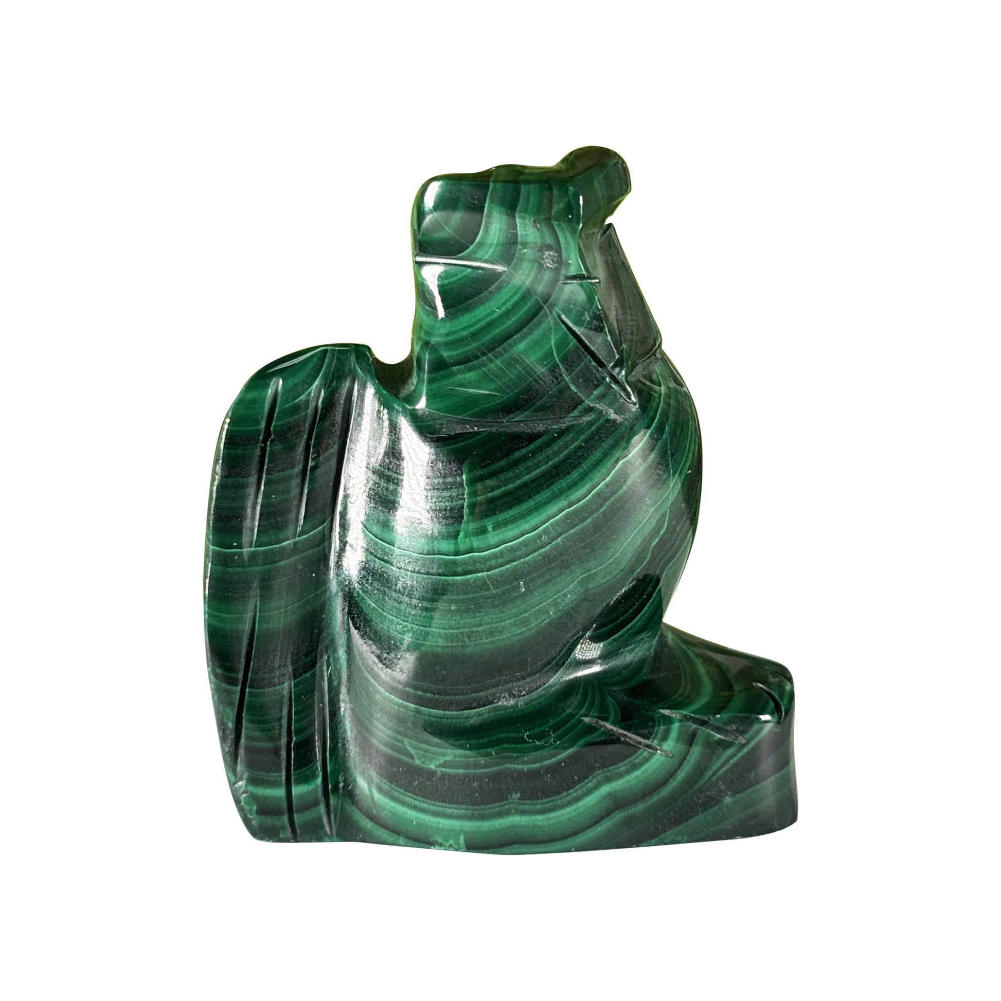 Malachite Gemstone Bird Figurine - Gem Avenue Retail