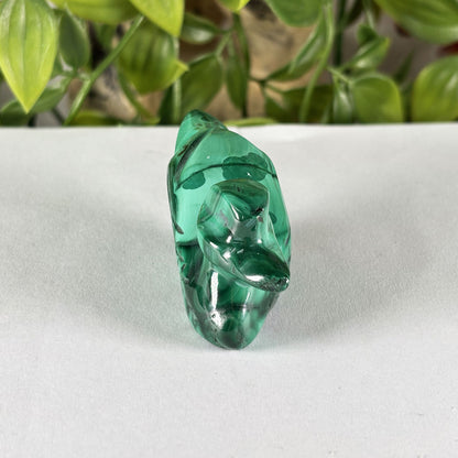 Malachite Duck Carving  - Gem Avenue Retail