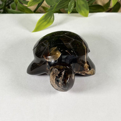 Amber Turtle Animal Figurine - Gem Avenue Retail
