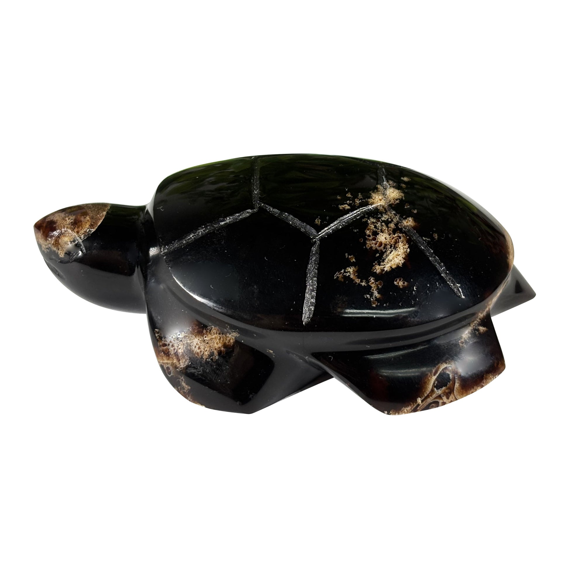 Amber Turtle Animal Figurine - Gem Avenue Retail