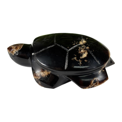 Amber Turtle Animal Figurine - Gem Avenue Retail