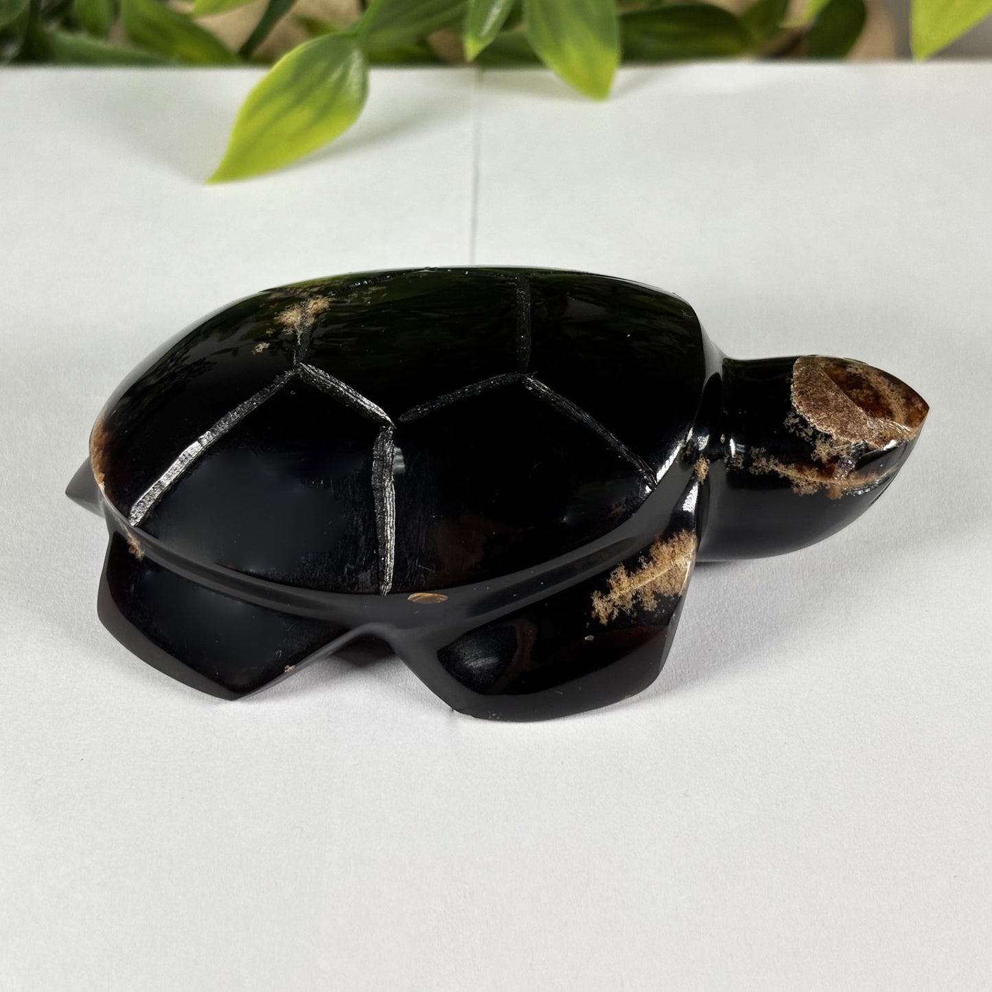 Amber Turtle Animal Figurine - Gem Avenue Retail