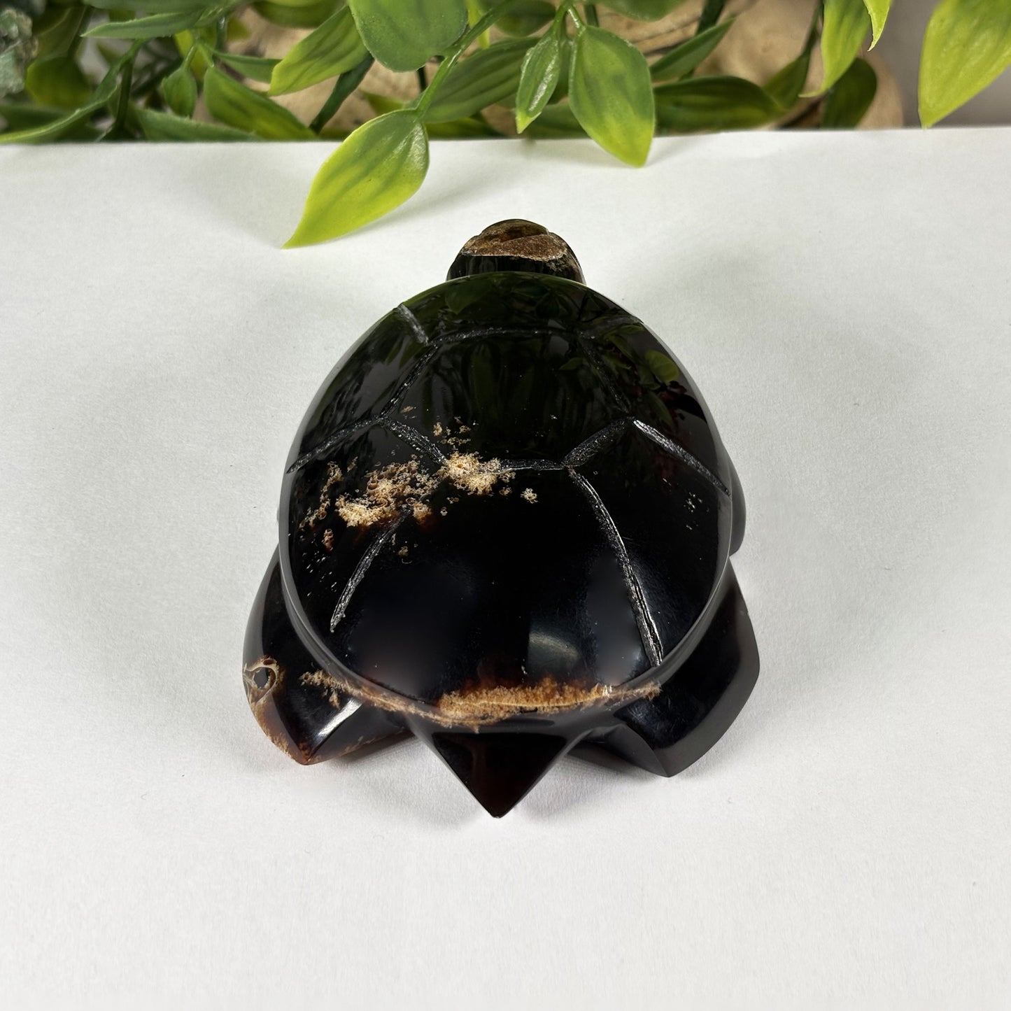 Amber Turtle Animal Figurine - Gem Avenue Retail