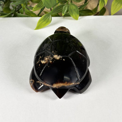 Amber Turtle Animal Figurine - Gem Avenue Retail