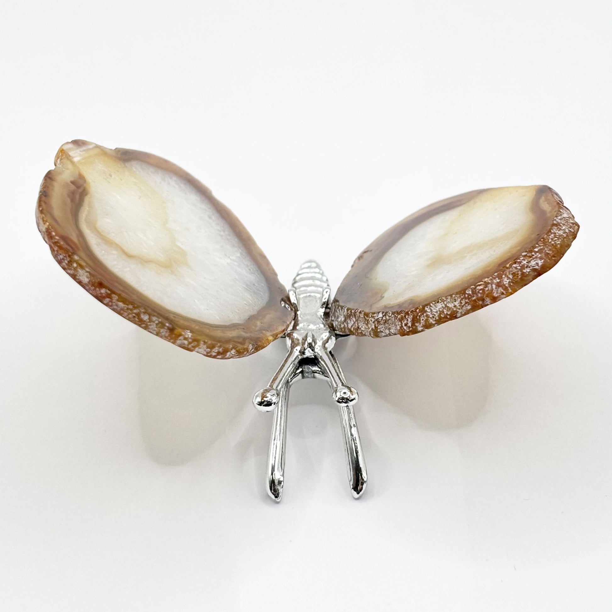 Agate Butterfly Crystal Figurine - Gem Avenue Retail