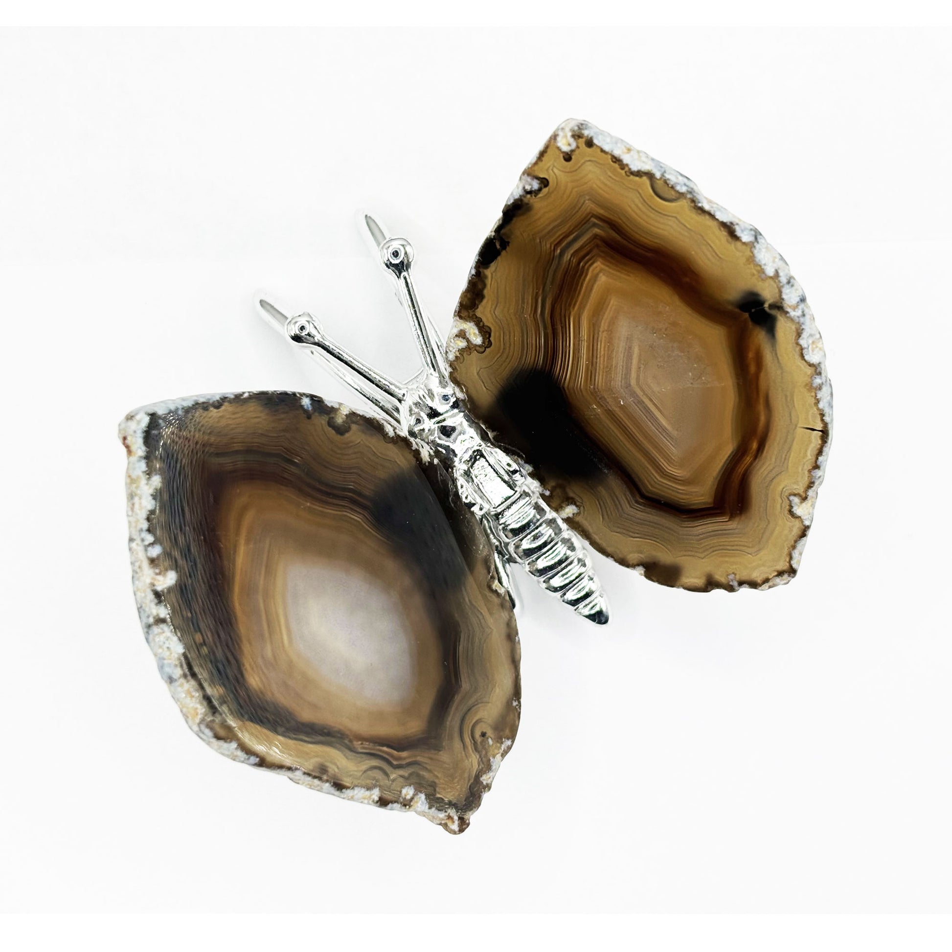 Agate Butterfly Crystal Figurine - Gem Avenue Retail