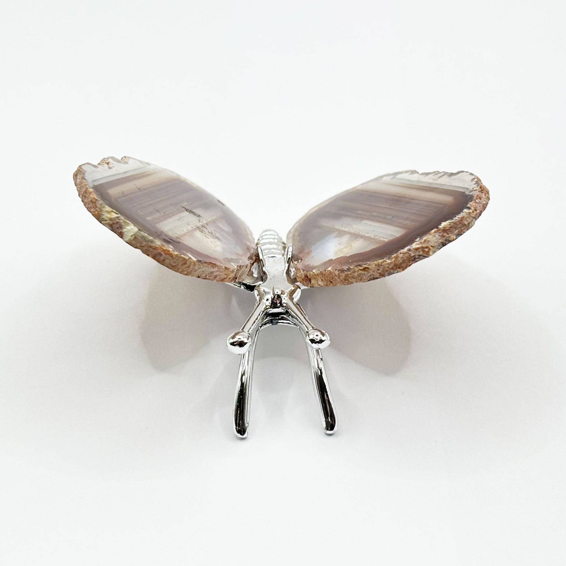 Agate Butterfly Crystal Figurine - Gem Avenue Retail