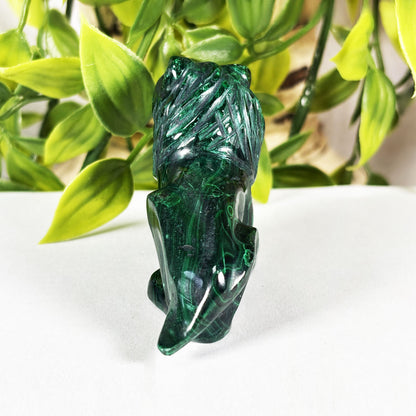 Malachite Lion Crystal Animal Figurine -  Gem Avenue Retail