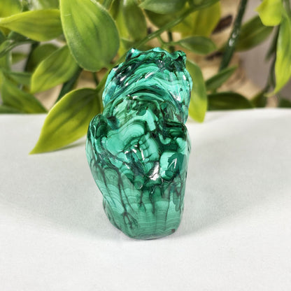 Malachite Lion Crystal Animal Figurine -Gem Avenue Retail