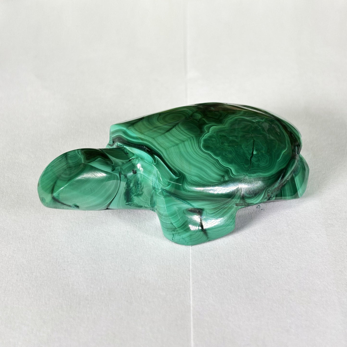 Malachite Crystal Turtle Figurine - Gem Avenue Retail