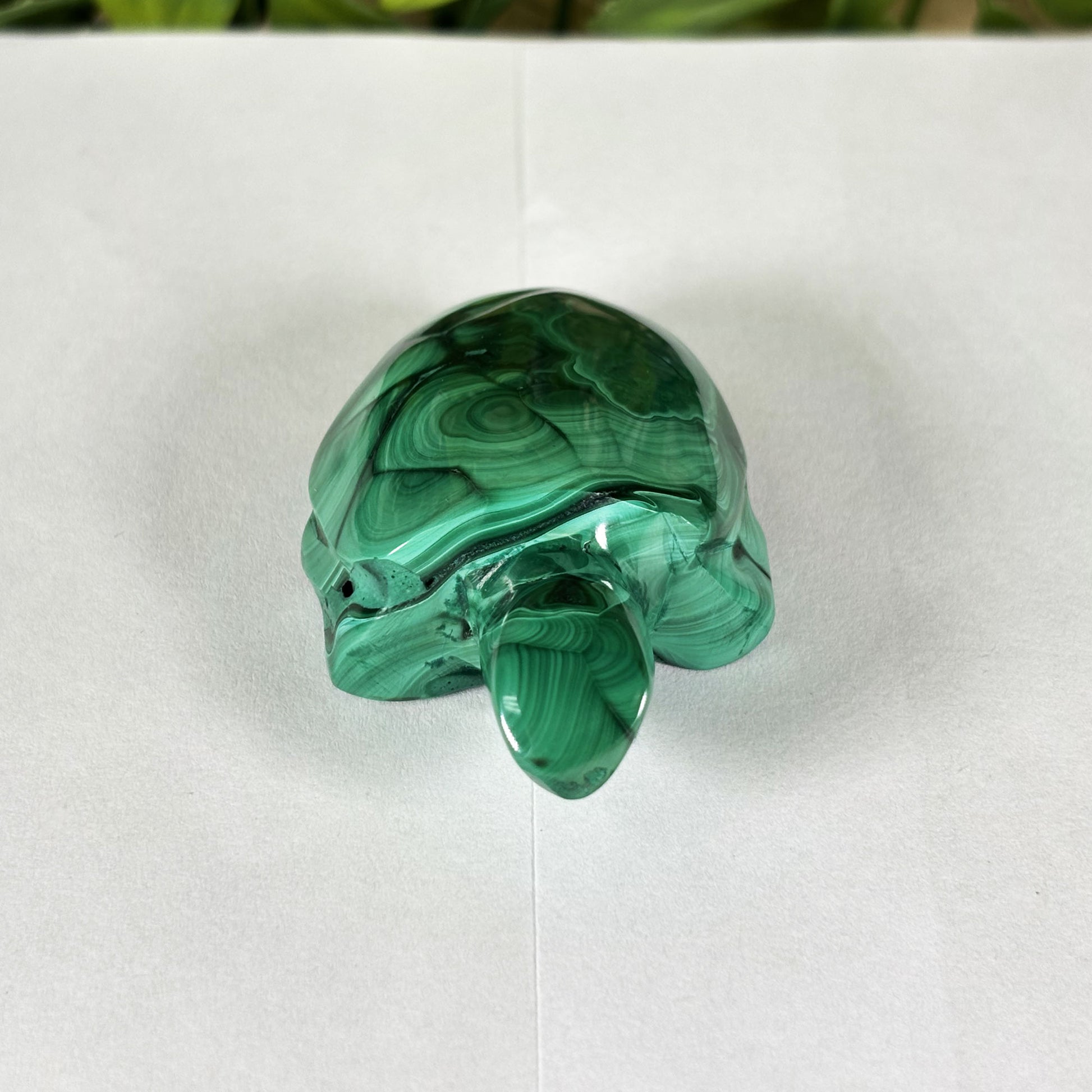 Malachite Crystal Turtle Figurine - Gem Avenue Retail