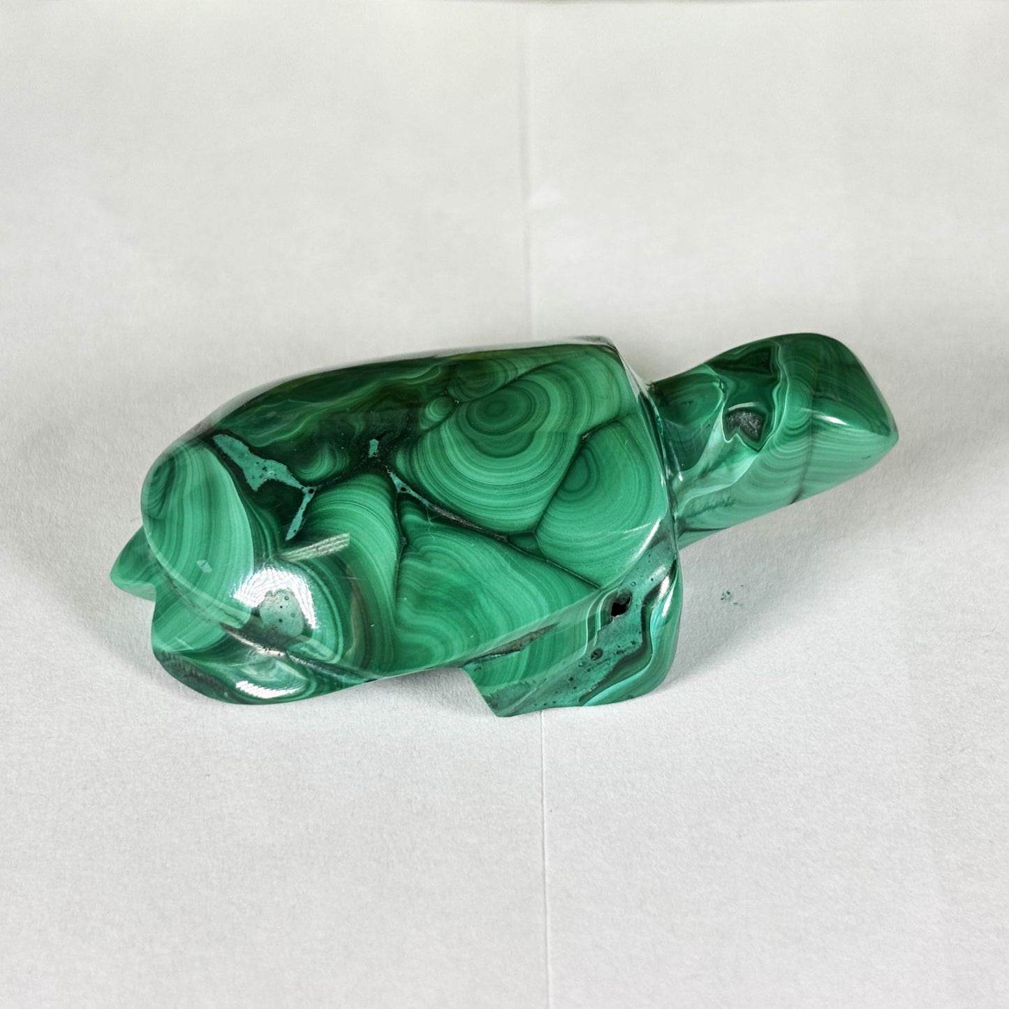 Malachite Crystal Turtle Figurine - Gem Avenue Retail