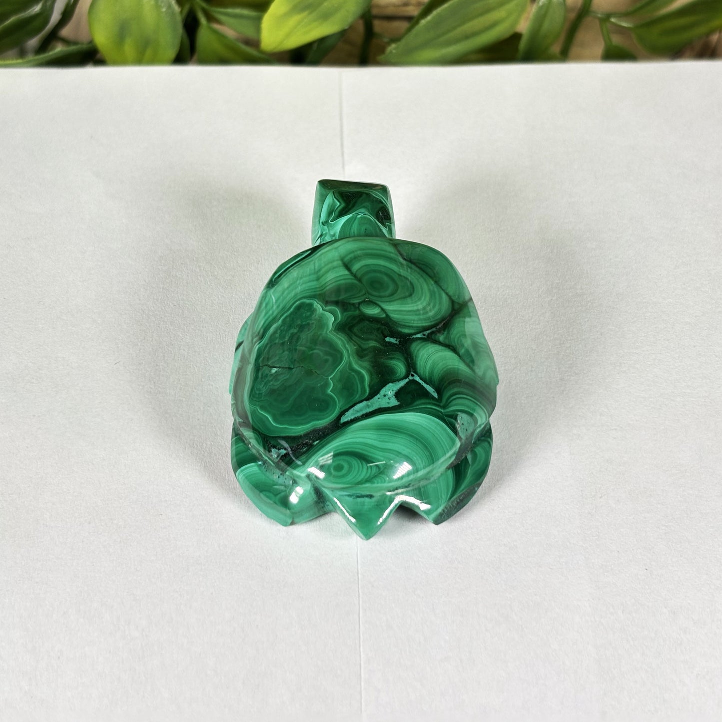 Malachite Crystal Turtle Figurine - Gem Avenue Retail