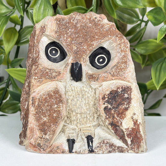 Serpentine Owl Figurine –  Gem Avenue 