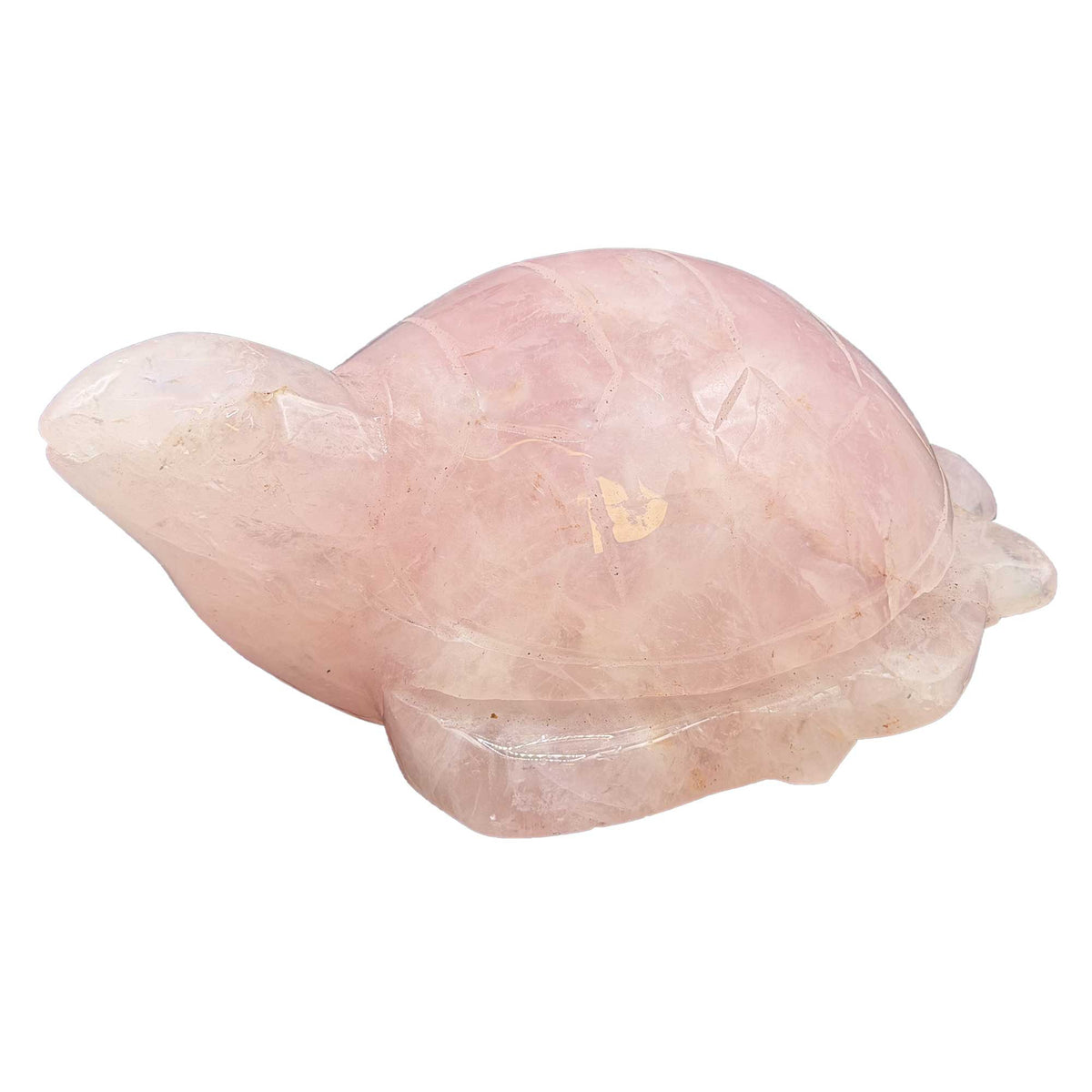 Rose Quartz Turtle Figurine -Gem Avenue Ratail