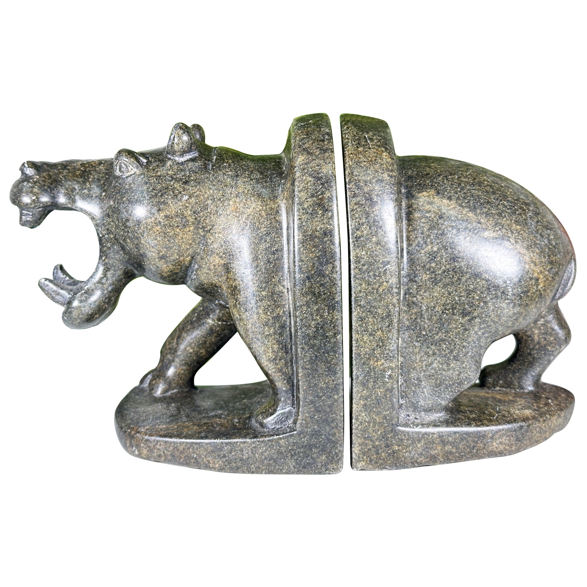 Serpentine Hippo Bookends -Gem Avenue Retail