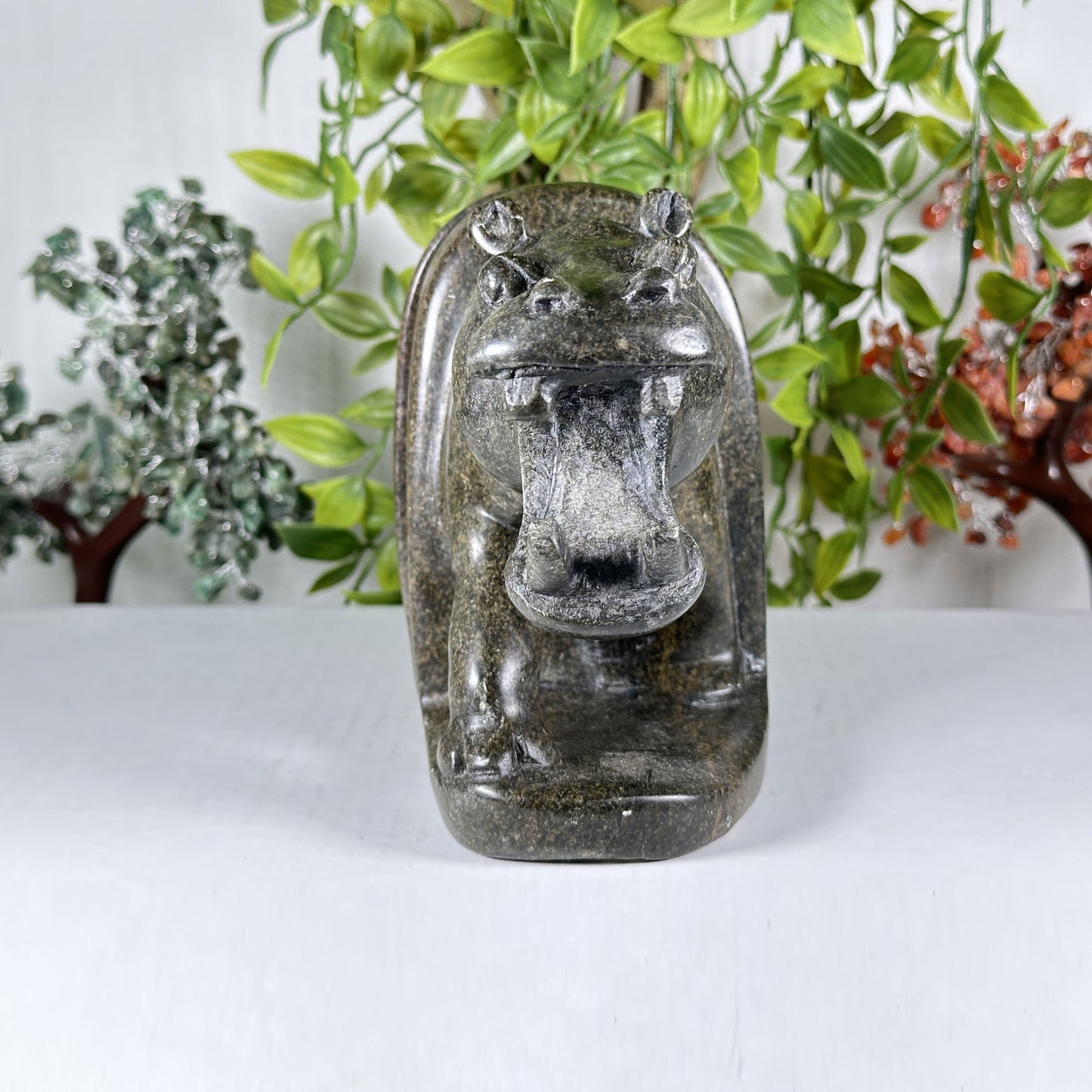 Serpentine Hippo Bookends -Gem Avenue Retail