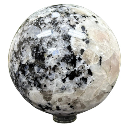 4.5" Rainbow Moonstone Sphere - RBL333