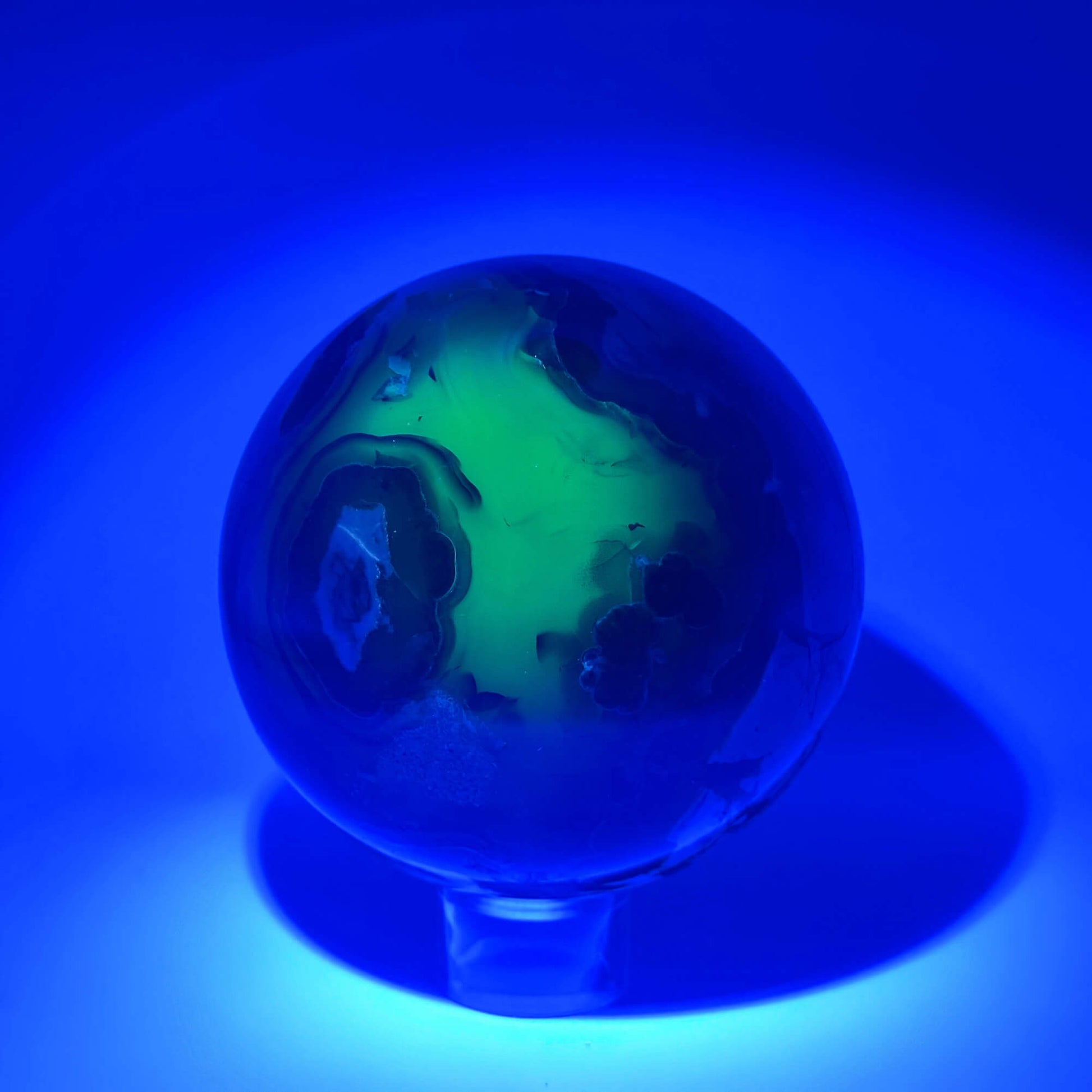 Volcanic Agate Sphere - Gem Avenue Wholesale