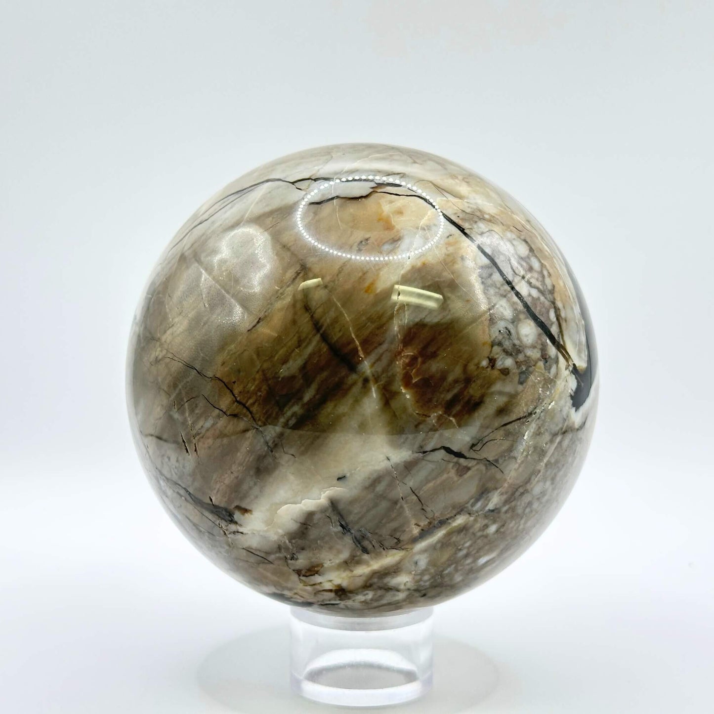 Volcanic Agate Sphere - Gem Avenue Wholesale