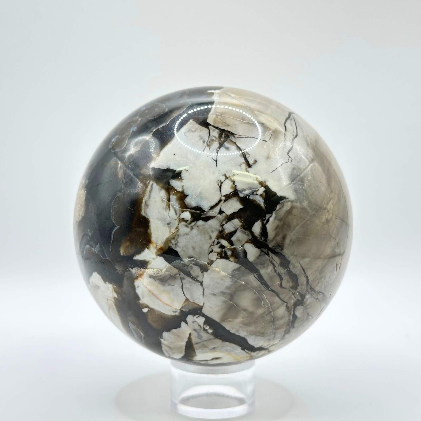 Volcanic Agate Sphere - Gem Avenue Wholesale