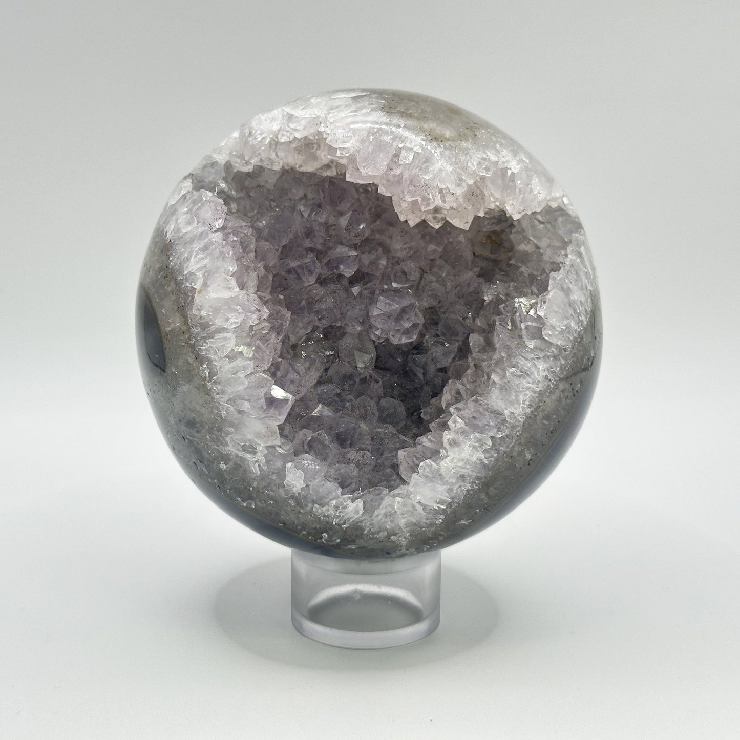 3 inches Amethyst Sphere - RBL335 - Gem Avenue