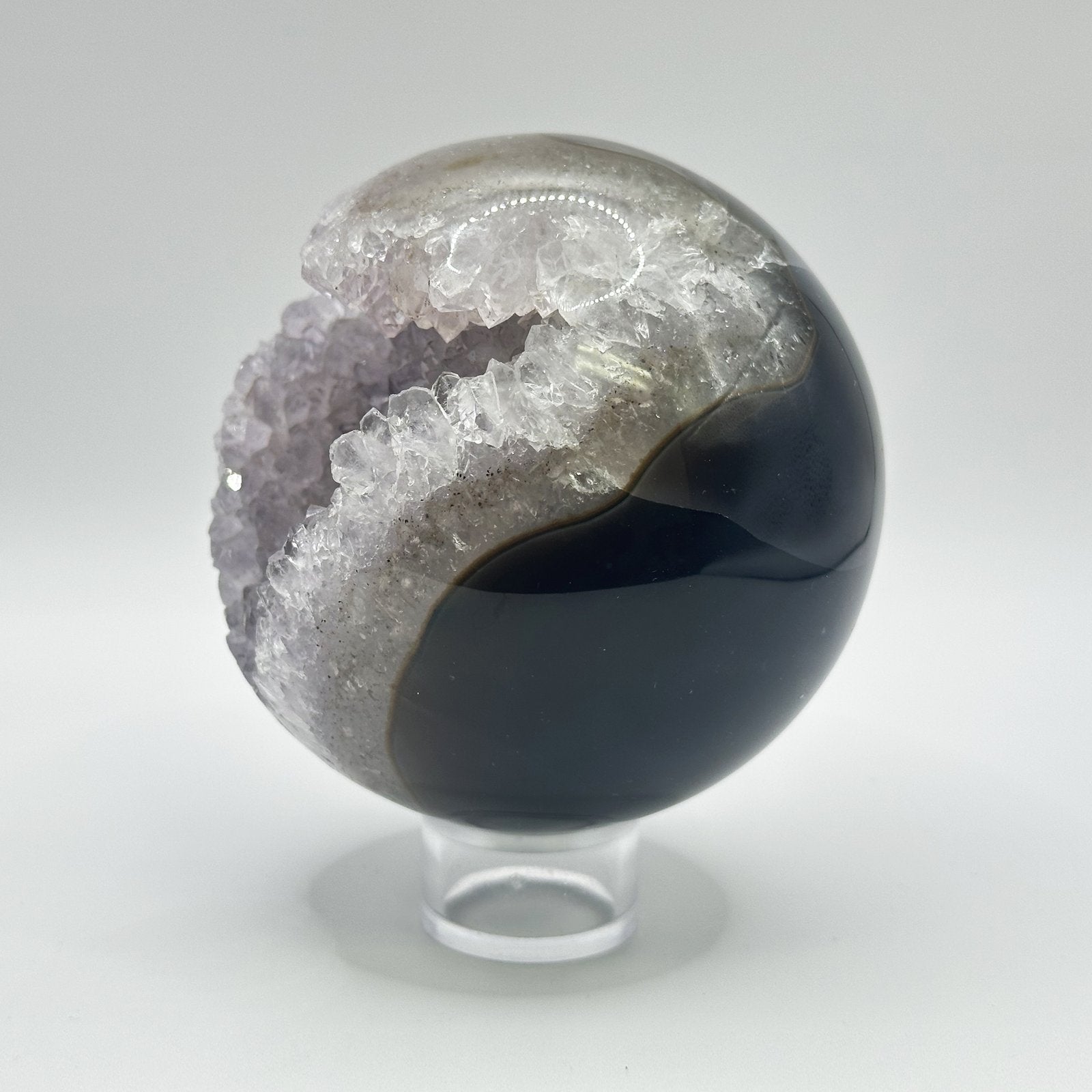 3 inches Amethyst Sphere - RBL335 - Gem Avenue