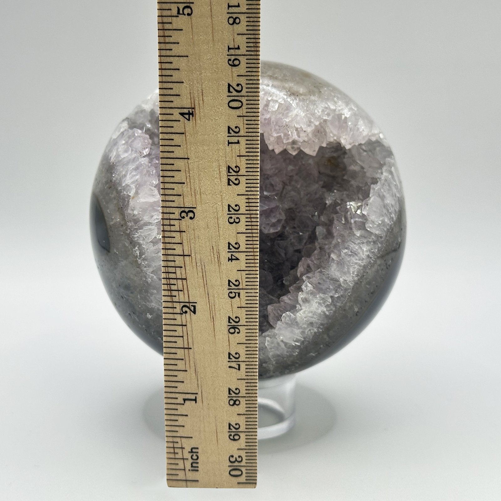 3 inches Amethyst Sphere - RBL335 - Gem Avenue