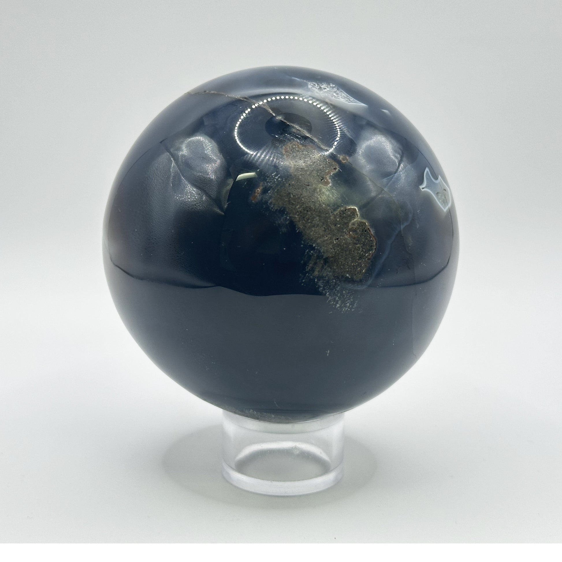 Natural Amethyst Sphere Decor Ball - Gem Avenue