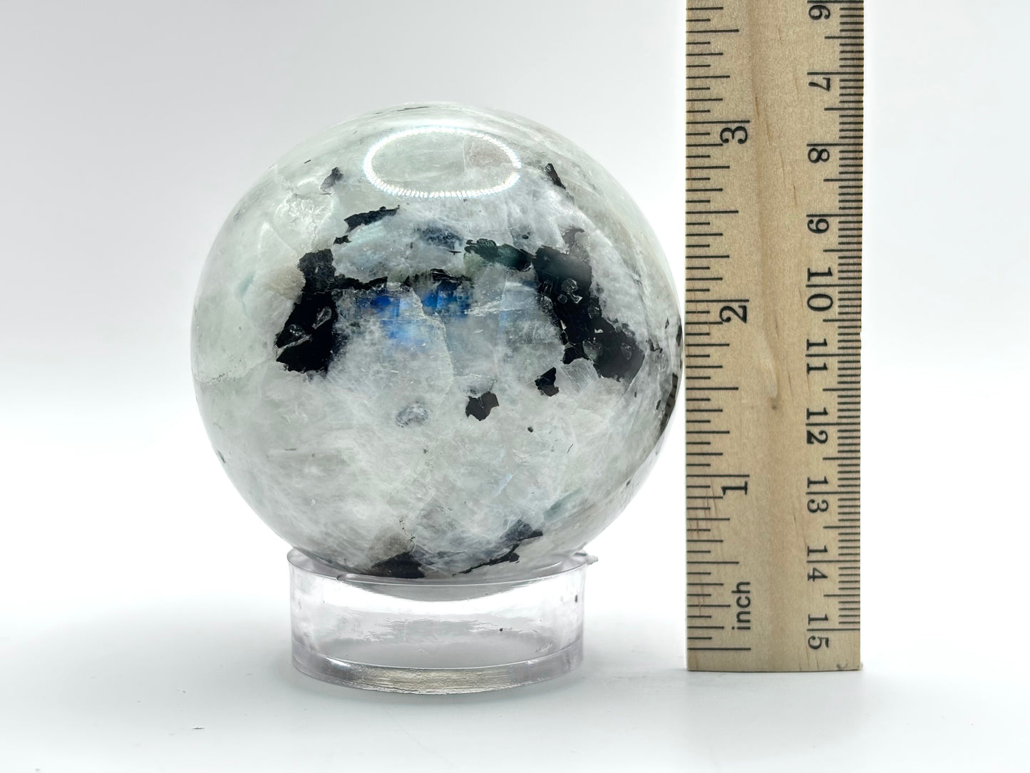 Rainbow Moonstone Crystal Sphere - Gem Avenue Retail