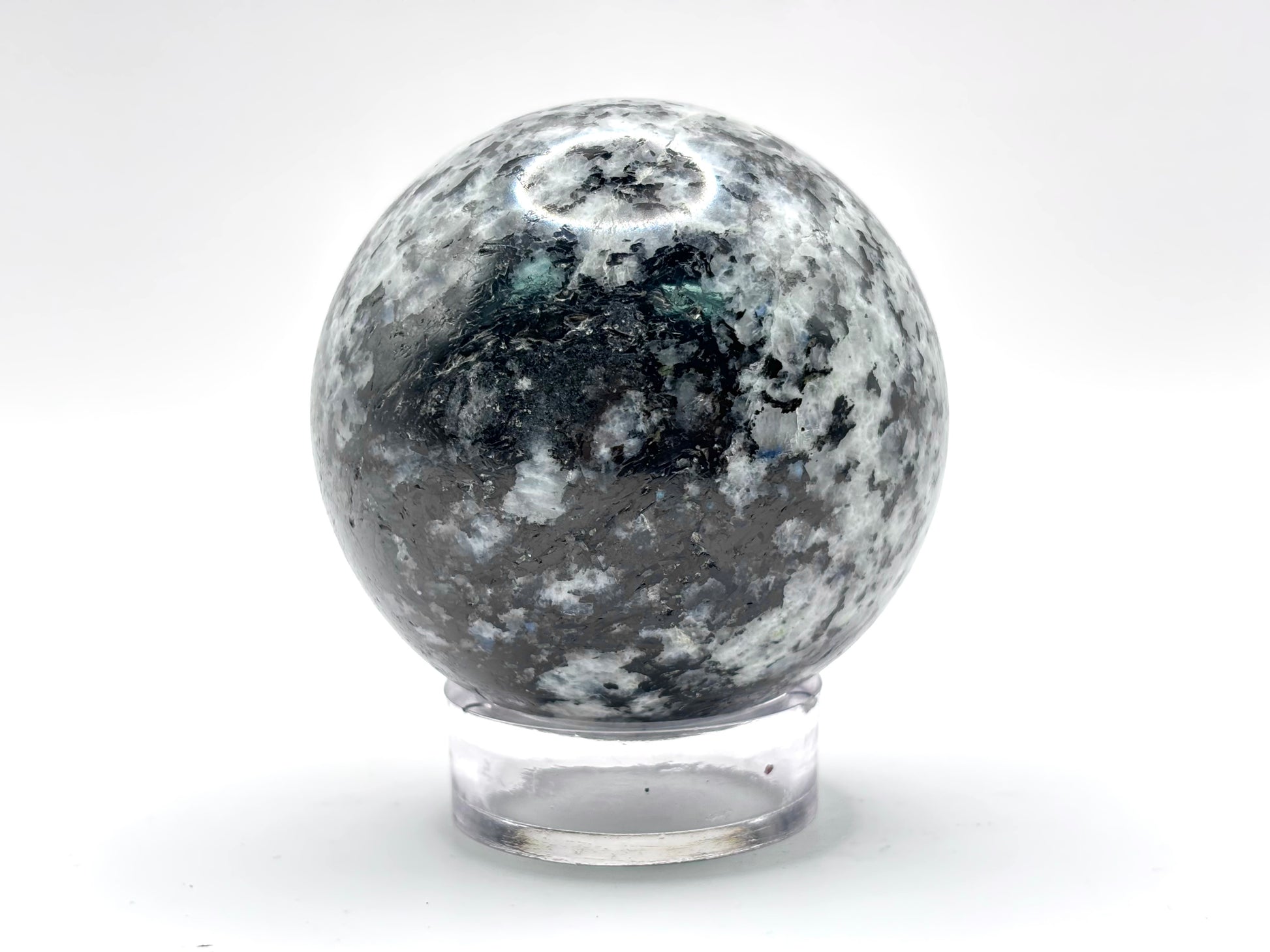 Rainbow Moonstone Crystal Sphere - Gem Avenue Retail