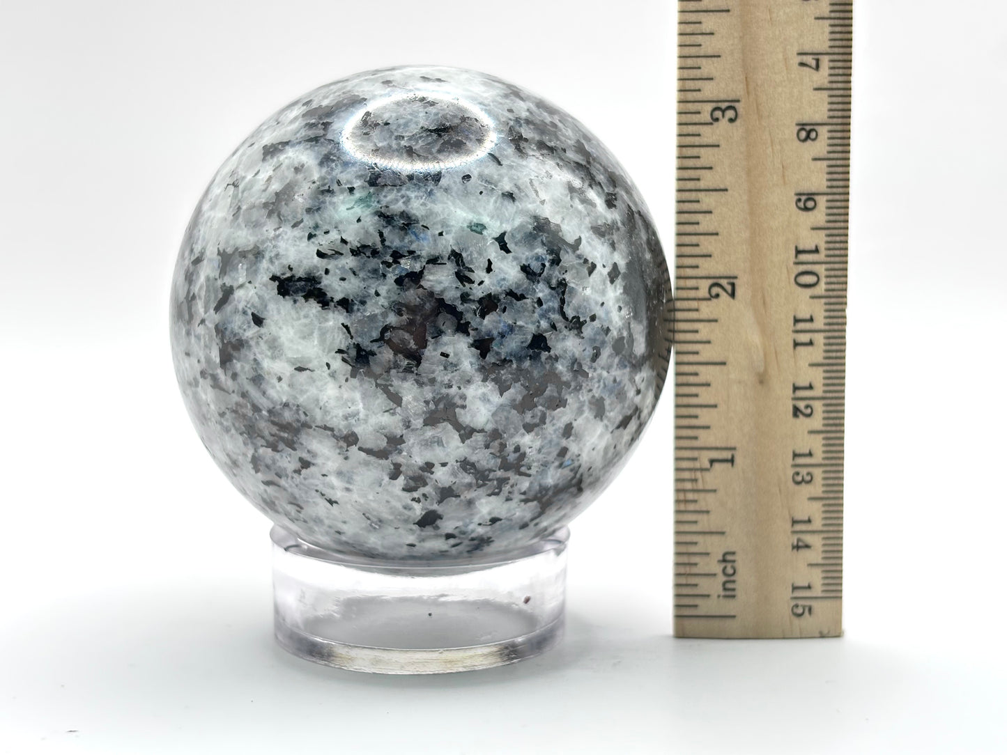 Rainbow Moonstone Crystal Sphere - Gem Avenue Retail