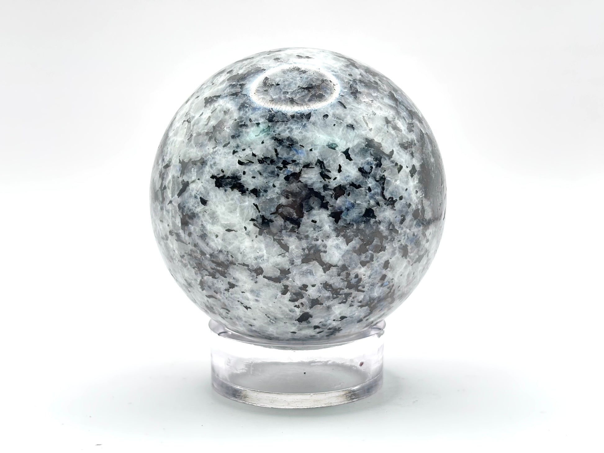 Rainbow Moonstone Crystal Sphere - Gem Avenue Retail