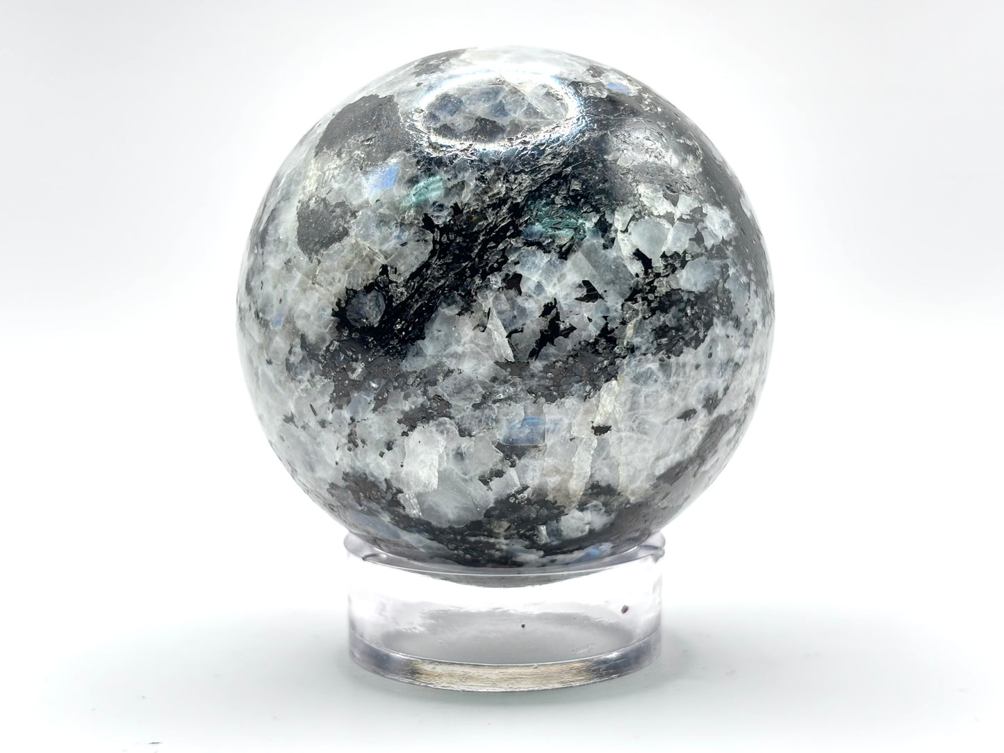 Rainbow Moonstone Crystal Sphere - Gem Avenue Retail