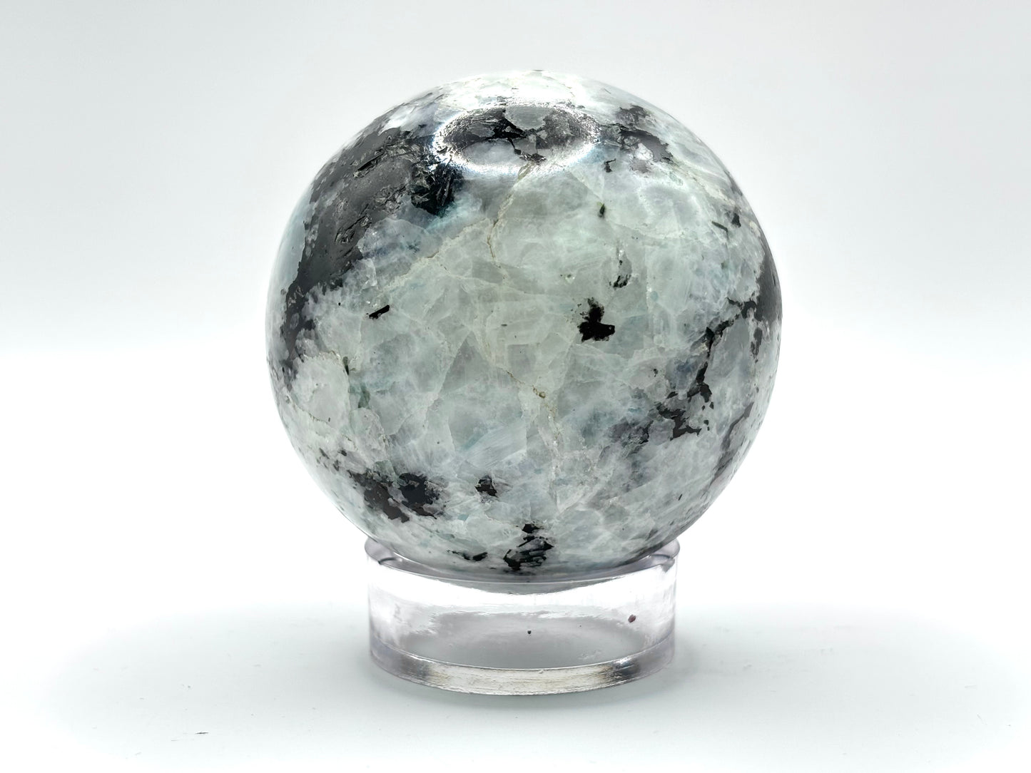 Rainbow Moonstone Crystal Sphere - Gem Avenue Retail