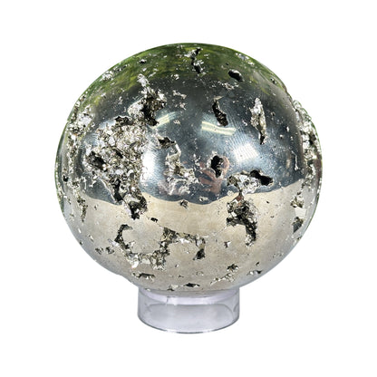 Polished Pyrite Sphere - Gem Avenue Retail