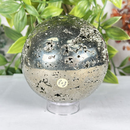 Polished Pyrite Sphere - Gem Avenue Retail