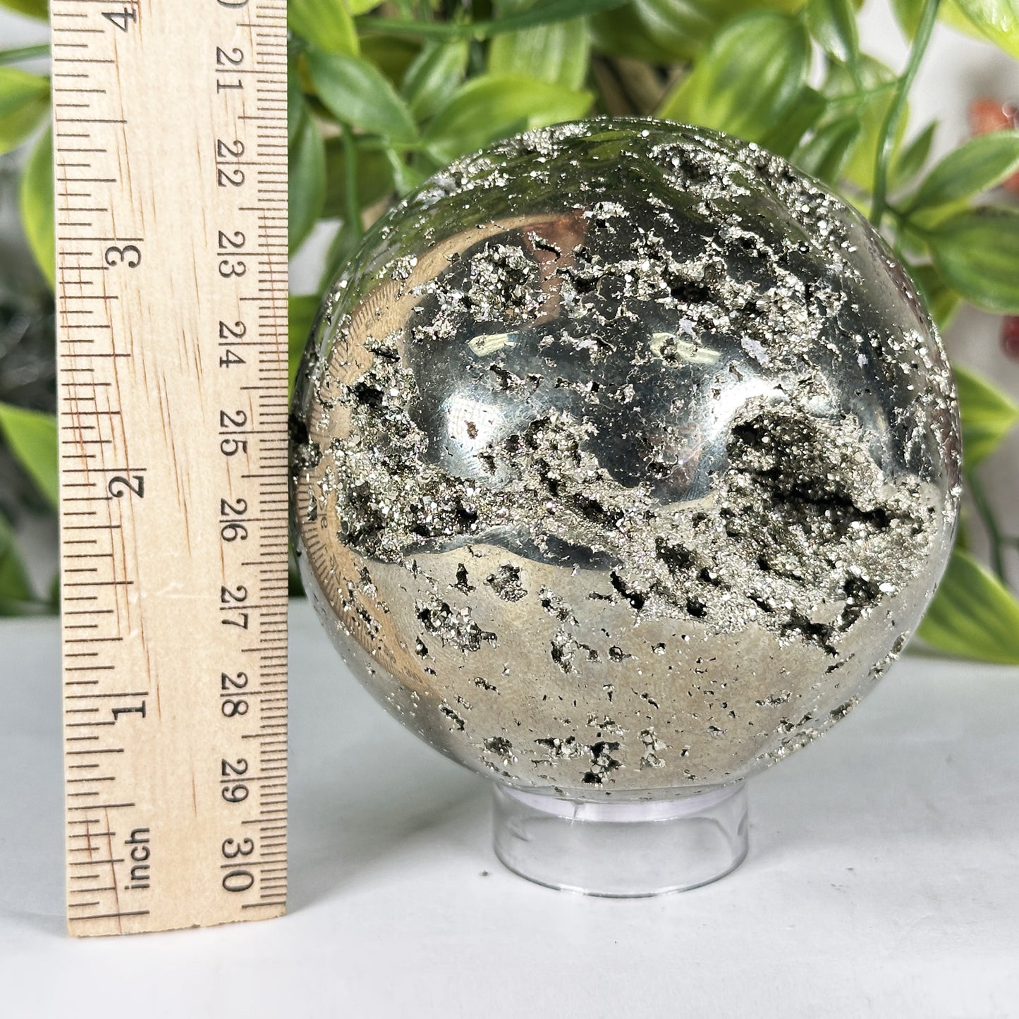 Polished Pyrite Sphere - Gem Avenue Retail
