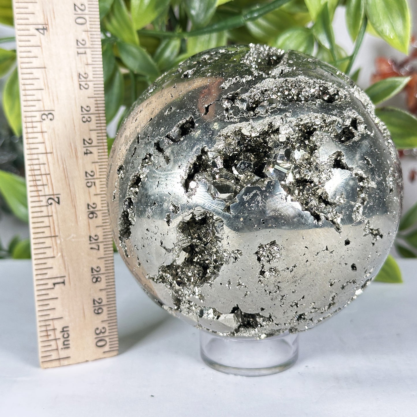 Polished Pyrite Sphere - Gem Avenue Retail
