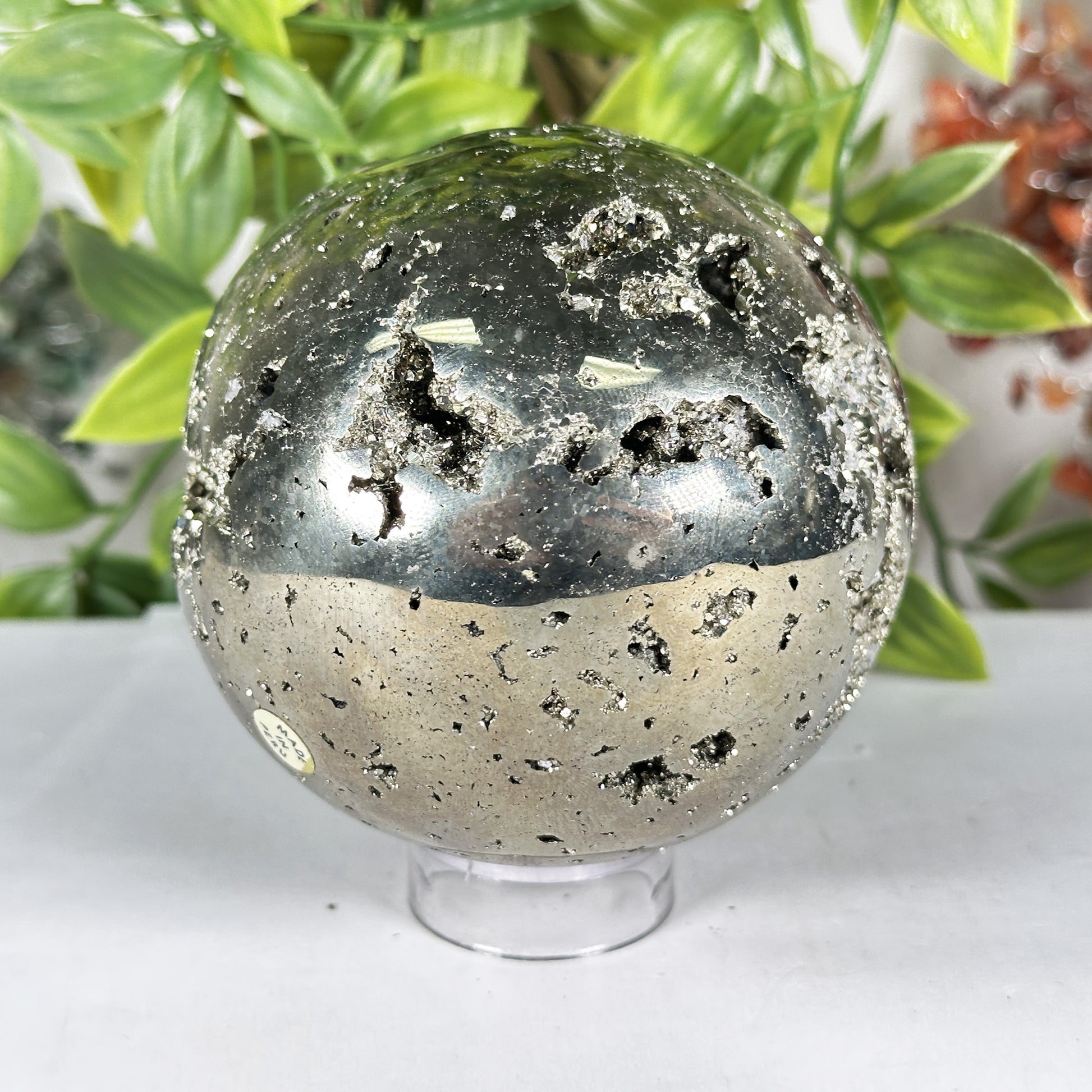 Polished Pyrite Sphere - Gem Avenue Retail
