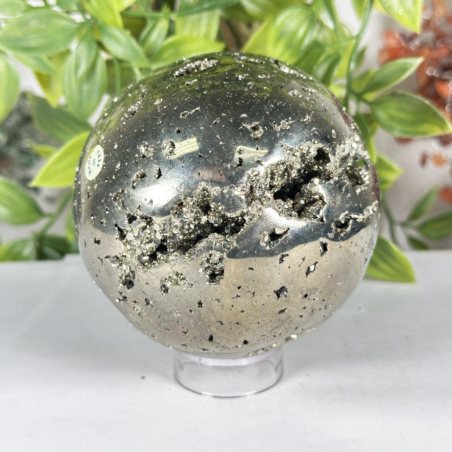 Polished Pyrite Sphere - Gem Avenue Retail
