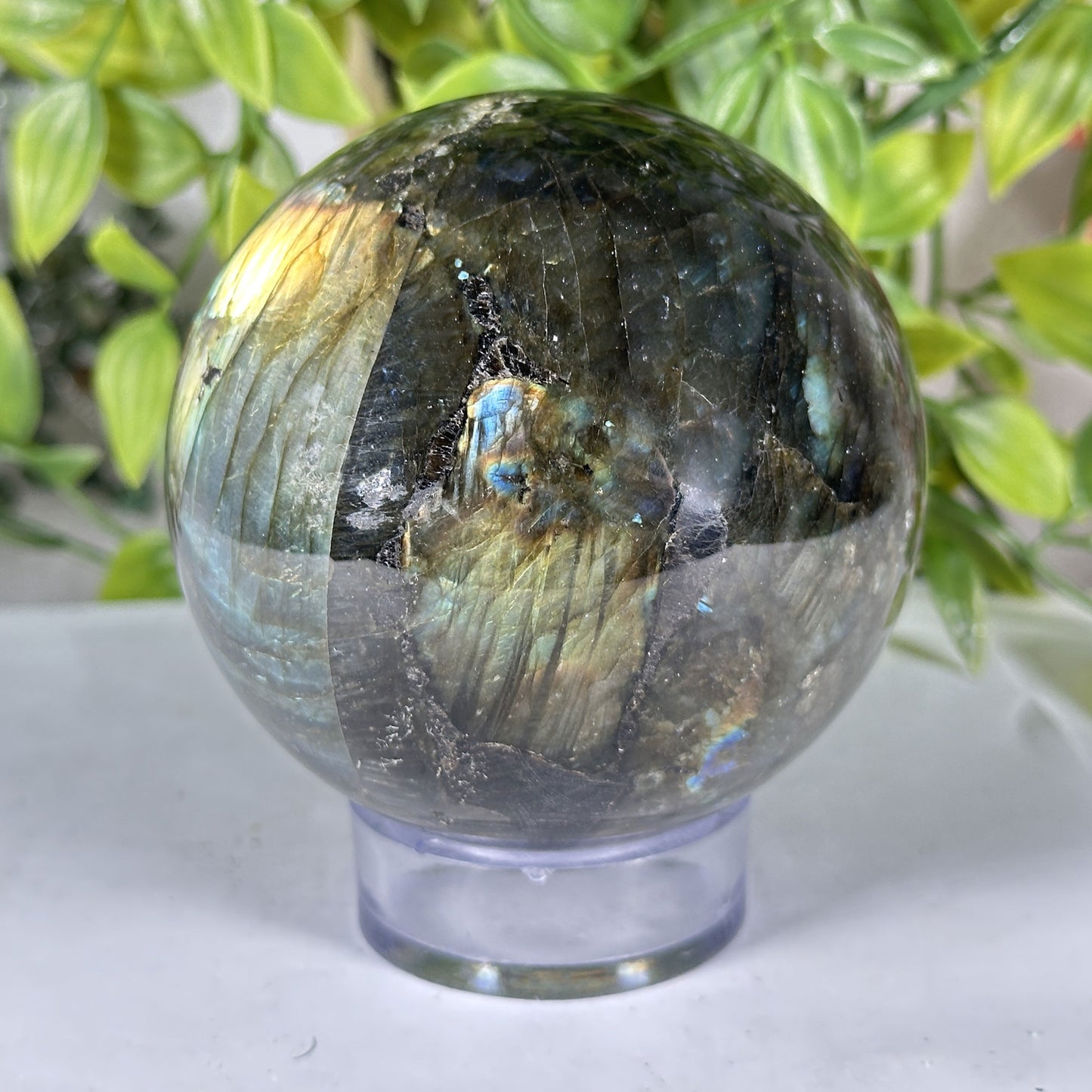 Polished Labradorite Sphere - Gem Avenue Retail