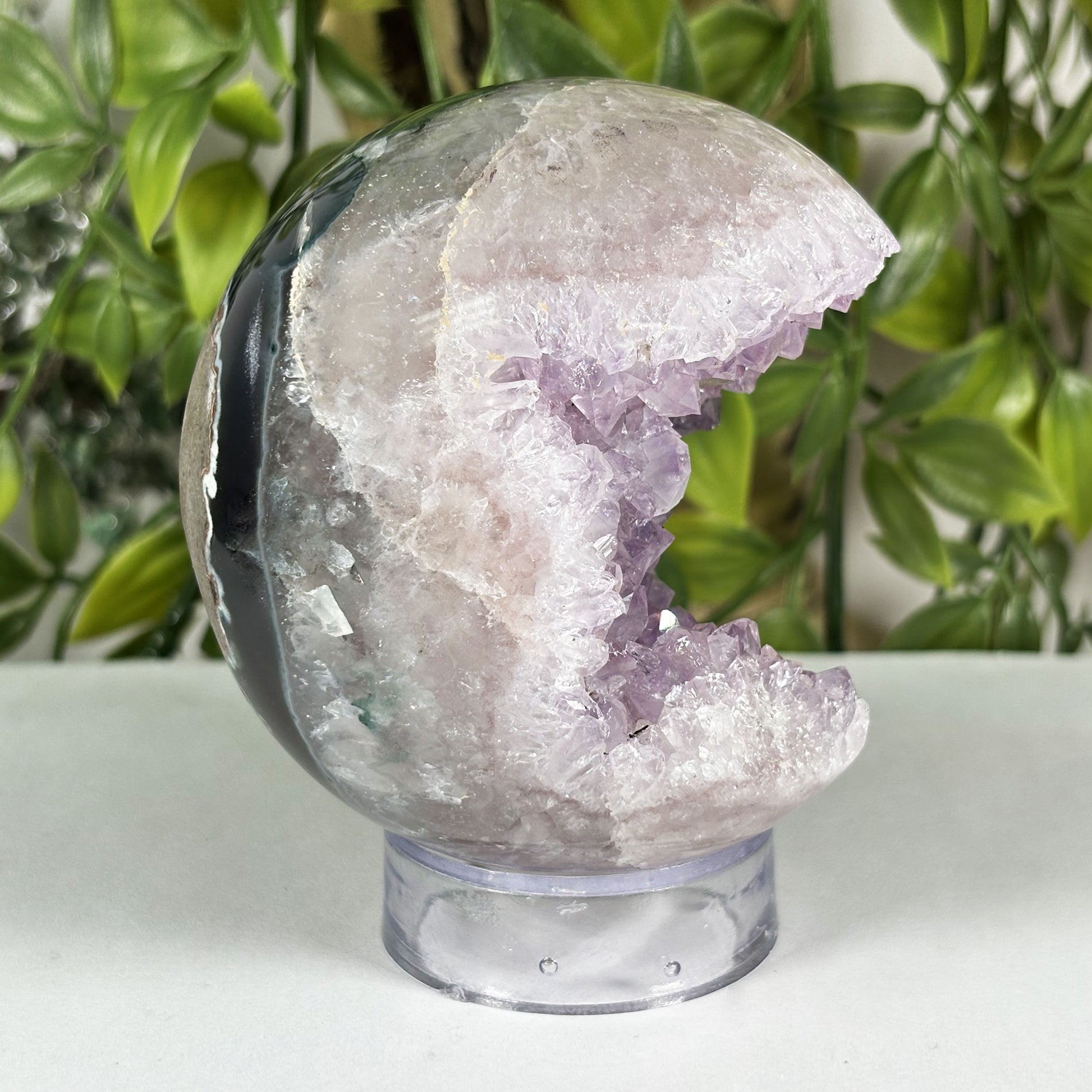 Amethyst Crystal Sphere -Gem Avenue Retail