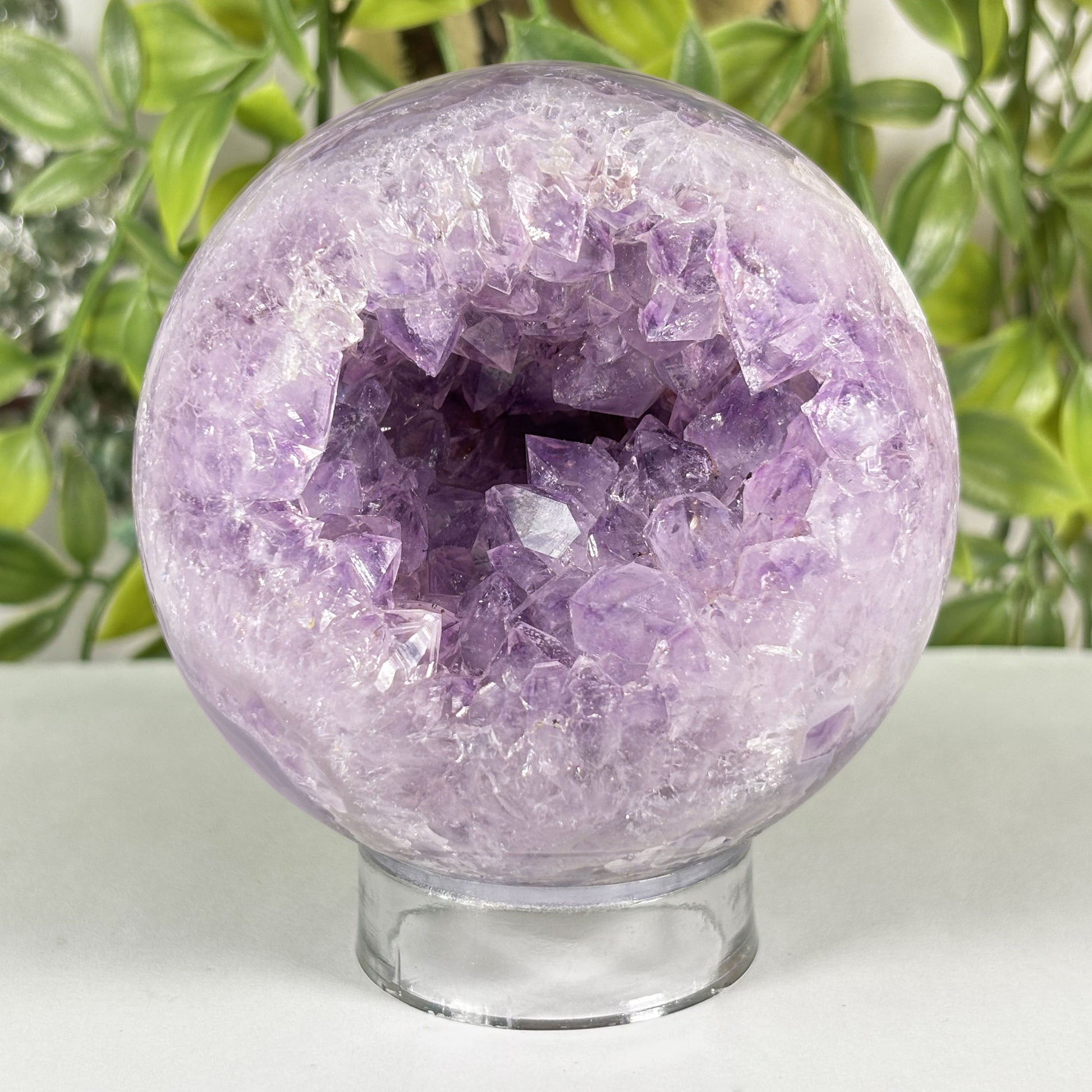 Amethyst Crystal Sphere - Gem Avenue Retail