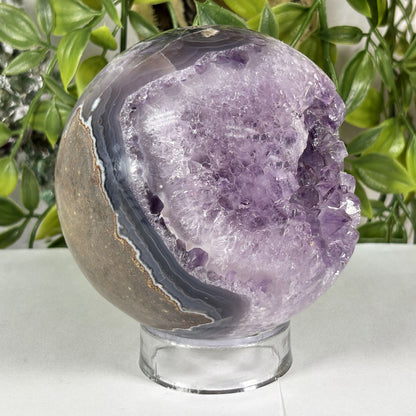 Amethyst Crystal Sphere - Gem Avenue Retail