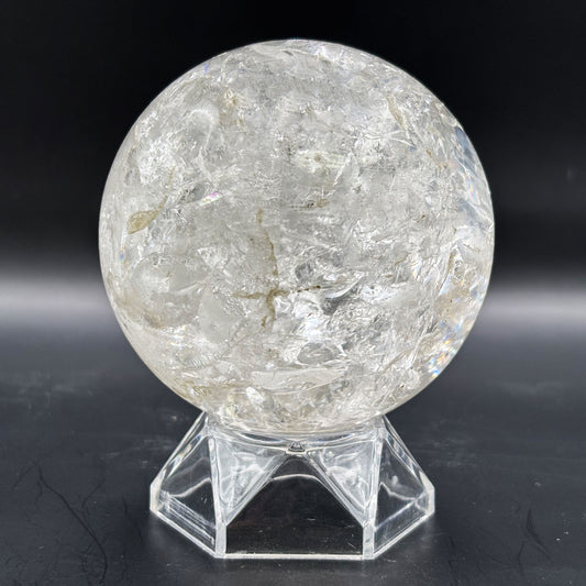 Clear Quartz Crystal Sphere - Gem Avenue Retail