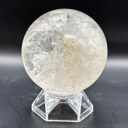 Clear Quartz Crystal Sphere - Gem Avenue Retail