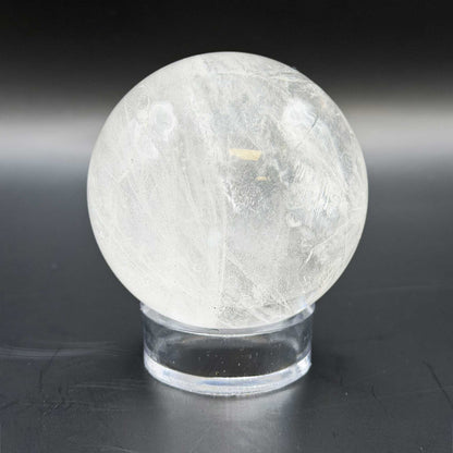 Natural Clear Quartz Crystal Sphere 2.5" - Gem Avenue Retail