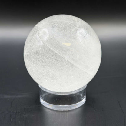 Natural Clear Quartz Crystal Sphere 2.5" - Gem Avenue Retail